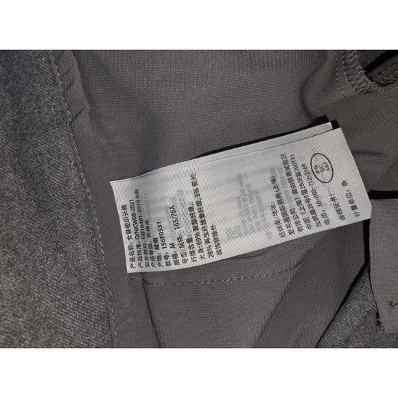 Abercrombie & Fitch Women's Blue Grey Pleated Wide Leg Trouser Pants Size M(2) - Picture 15 of 16